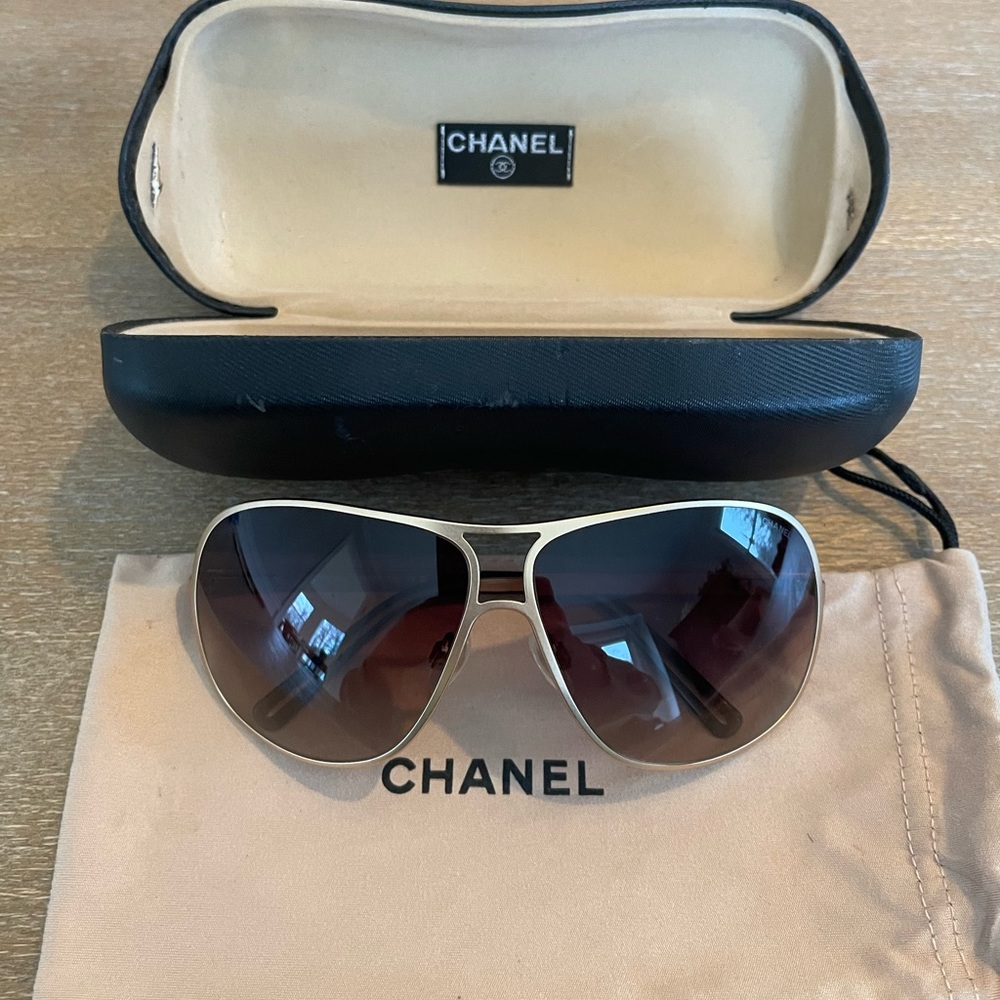 Chanel Aviator Sunglasses